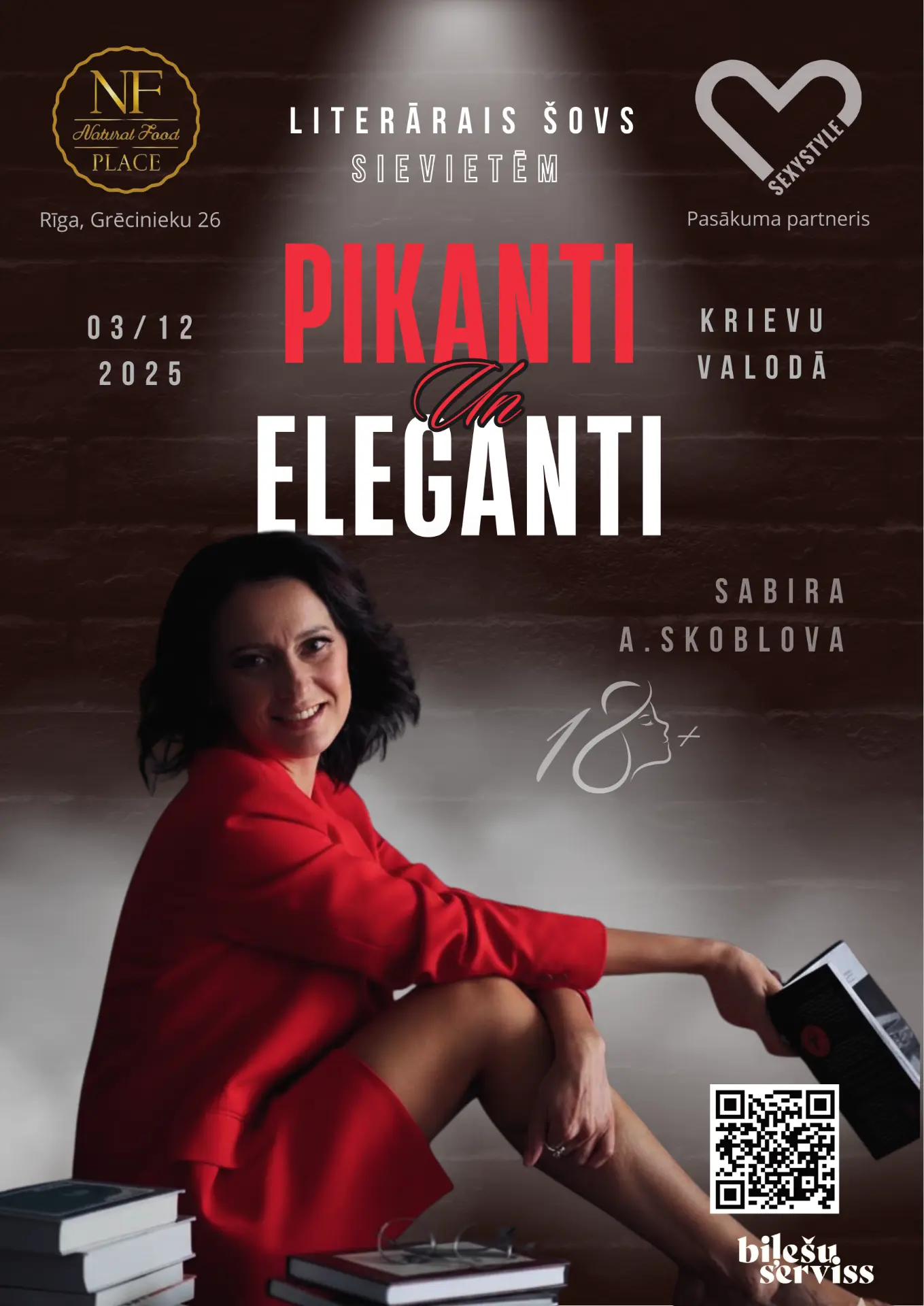Афиша «Pikanti un eleganti» (русская версия)